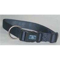 Hamilton Adjustable Nylon Dog Collar, Gray
