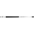 Fiberglass Pool Cue in White with Black Weight: 19 oz.