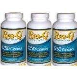 Res-Q 1250 - Highest Grade EPA & DHA, Essential Omega-3 Fatty Acids on the Market Today (3) Bottles 200 Capsule