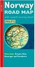 Philip's Road Map: Norway (Philip's European Road Maps)