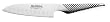 Global GS-37 5-1/4Inch Hollow Ground Santoku