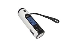 Multifunction LED flash light with Black (UV) light, compass, LCD clock with multifunctios and temperture display