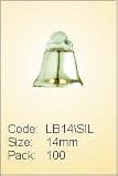 Liberty Bells 14mm Silver - 100 pack