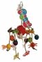 Pink Parrot� Birdy Squiggles� 10" Hanging Space Cross Toy for Medium Sized Birds