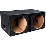 Atrend E12Dsv B Box Series 12-Inch Dual Vented Enclosure with Shared Chamber