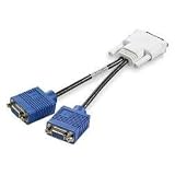 HP - VGA cable - DMS-59 (M) - HD-15 (F)