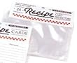 3" x 5" Recipe Card Protectors O74