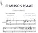 Partition : Chanson d'ami - Piano et paroles