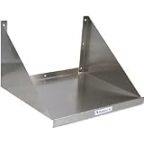 Stainless Steel Kitchen Microwave Wall Shelf: 24