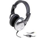 Folding Studio/DJ Headphones with In-Line Volume Control