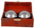 #3 Stainless Steel Chinese Healthy Exercise Massage Metal Balls