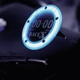 Race X Blue Electro Luminiscent Tax Disc Holder Outdoor Living