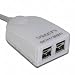 ULTRA PRODUCTS 4 Port USB Mini-Hub ( White )