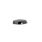 Service Ideas Black 20 Oz Twist N' Serve Replacement Lid - TNSL20BL
