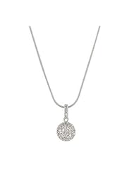 Sparkling Sphere Pendant Necklace
