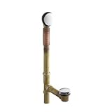 Kohler K-7265-BRZ Clearflo Brass Toe Tap Bath Drain, Oil-Rubbed Bronze