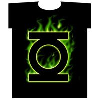 Click here to buy Green Lantern Flame Logo Mens T-Shirt.