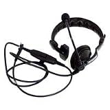 Kenwood KHS7A Light Weight Single Muff Headset with Boom Microphone