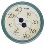 Cover image : TANITA 夜光タイプ温湿度計 グリーンKO TT-491-GR