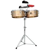 Latin Percussion LP257BZ Tito Puente Commemorative Bronze Timbales - B0002F5JGI