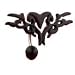 Reverse Tribal belly button ring
