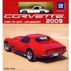 Corvette Car-A-Day 2009 Desk Calendar