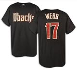 Arizona Diamondbacks Name and Number T-Shirt #17 Webb