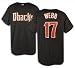 Arizona Diamondbacks Name and Number T-Shirt #17 Webb (Adult X-Large)