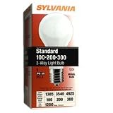 GE Soft White 3-Way Bulb, 100-200-300 Watt