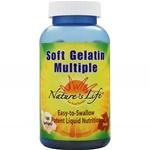 Nature's Life Soft Gelatin Multiple , 180 Softgels