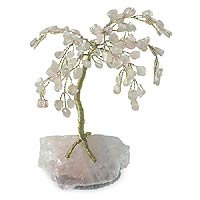 Gemstone tree Rose Quartz 5.5 D