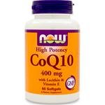 NOW Foods Coq10 400Mg, 60-Softgels