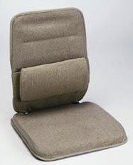 Sacro Ease - BRNC-LBRN - Deluxe Model Lumbar Car Seat Support Cushion - Light Brown - Width - 12 in.