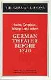 German Theater Before 1750 (German Library)