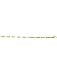 CleverEves 18Kt Gold Green Twist Link Bracelet