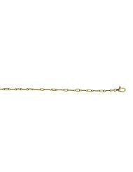 18KT Green Twist Link Bracelets Length = 7
