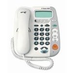 BT Relate 3000 Big Button Corded Telephone White