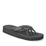 Pilates Yoga Toe Sandals Black Med