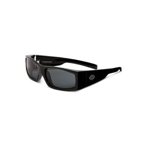 Harley-Davidson� Mens Black Spire Performance Eyewear. High-impact, scratch-resistant lenses.
