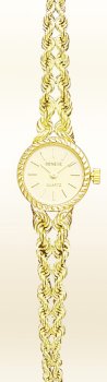 Geneve Watches, Geneve 14K Solid Gold Ladies Mini Watch - OW349, Womens Watches, Womens Geneve Watches