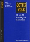 Gottes Volk, Lesejahr B 2003, 8 Hefte u. Sonderbd., H.7 : 20. bis 27. Sonntag im Jahreskreis