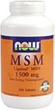 MSM 1500 200 Tabs 1500 Mg - NOW Foods