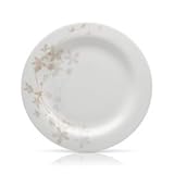 Mikasa Floral Mist 11-Inch Dinner Plate, Beige