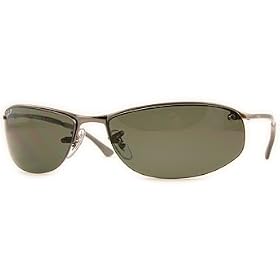 Ray Ban Top Bar RB3179 004 9A Gunmetal Green Polarized, 63mm, Free Shipping!