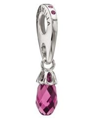 Chamilia Cabaret Collection Briolette Fuchsia Bead * Authentic Sterling Silver New