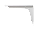 LY-901ＲＥカウンターブラケット 鉄製 ﾎﾜｲﾄ210×2　サヌキ