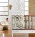 Modern Unisex 4 Pc Crib Bedding Set in Mod Dot Pattern