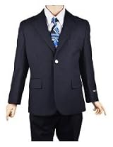 BOY'S NAVY BLAZER HUSKY