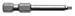 Tools & Hardware : COOPER TOOLS APEX 1950-2X SQUARE RECESS 1/4 HEX POWER DRIVE BIT #2 1/8"