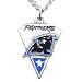 Carolina Panthers Chain Necklace & Pewter Pendant - NFL Football Fan Shop Sports Team Merchandise
